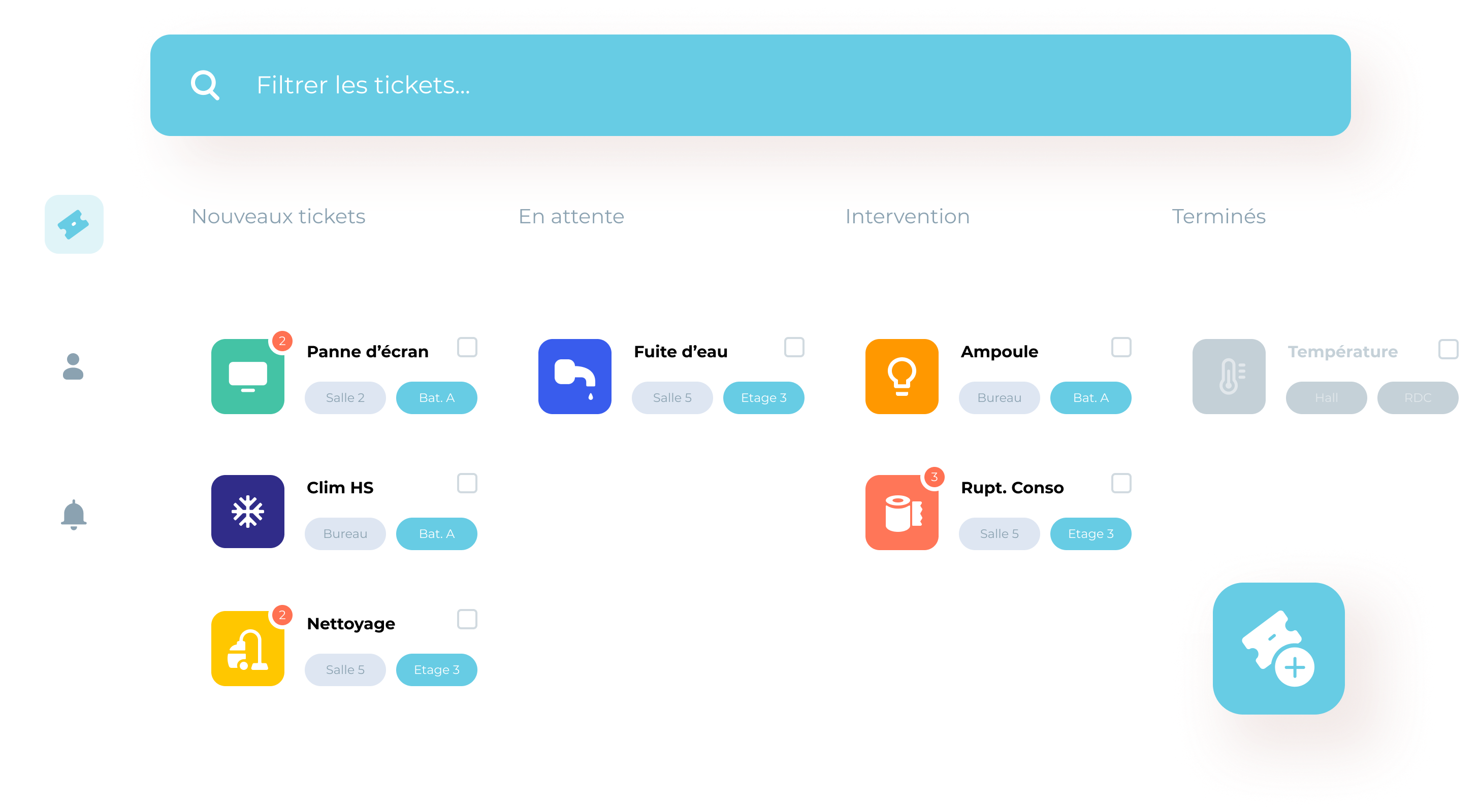 Plateforme de ticketing